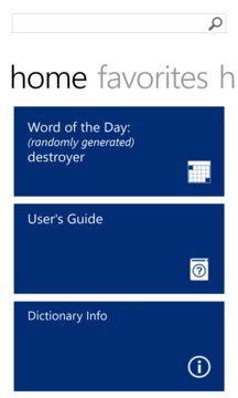 Oxford Spanish Dictionary App Screenshot 1