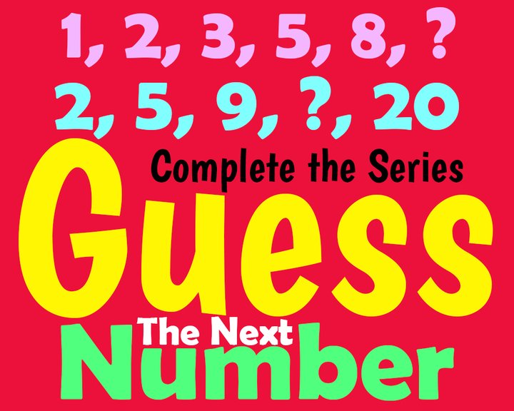 Guess The Next Number