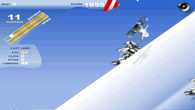 Snowboard Race Screenshot Image