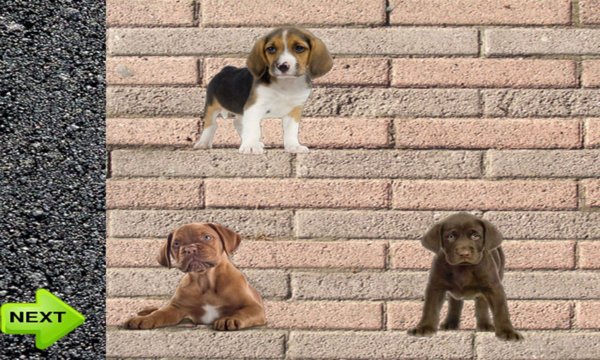 Puppies Toddlers Puzzle Screenshot Image