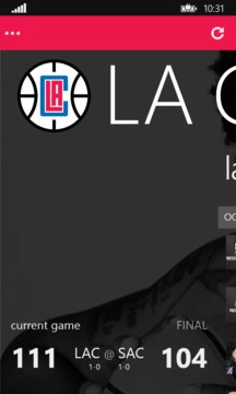 LA Clippers Screenshot Image