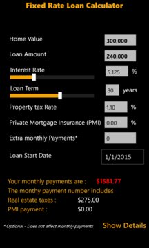 Mortgage Calculator Pro Screenshot Image