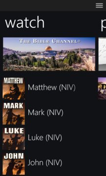 The Bible Channel Screenshot Image