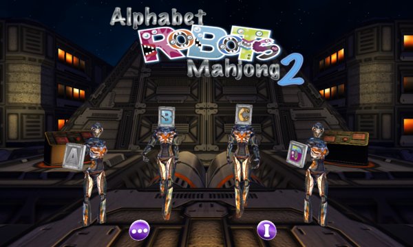 Alphabet Robots Mahjong  2 Screenshot Image