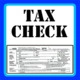 Tax Check Icon Image