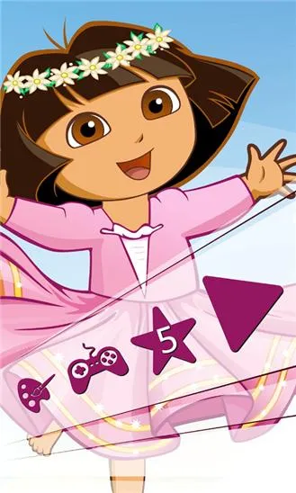 Dora Dress-Up Screenshot Image