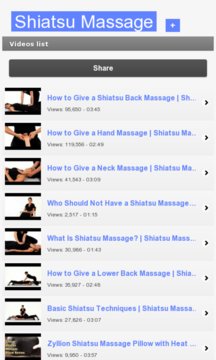 Shiatsu Massage Screenshot Image