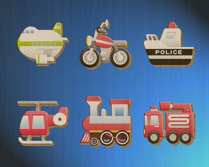 Baby Puzzle - Transport Image