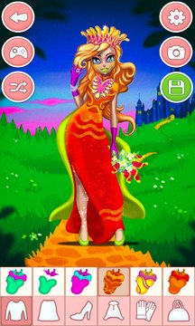 Princess Dress Up App Screenshot 2