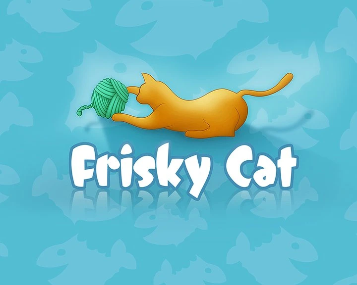 Frisky Cat Image