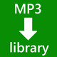 MP3 to Library Icon Image
