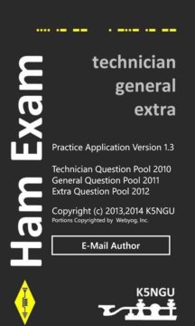 HamExam App Screenshot 1