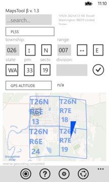 Maps Tool Screenshot Image