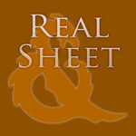 Real Sheet: D&D 3.5