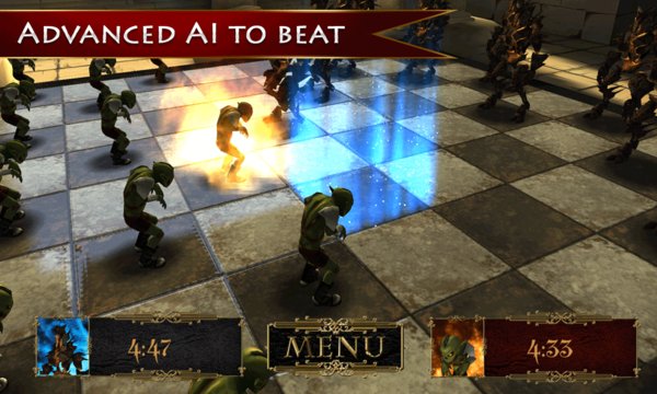 Fantasy Checkers Screenshot Image