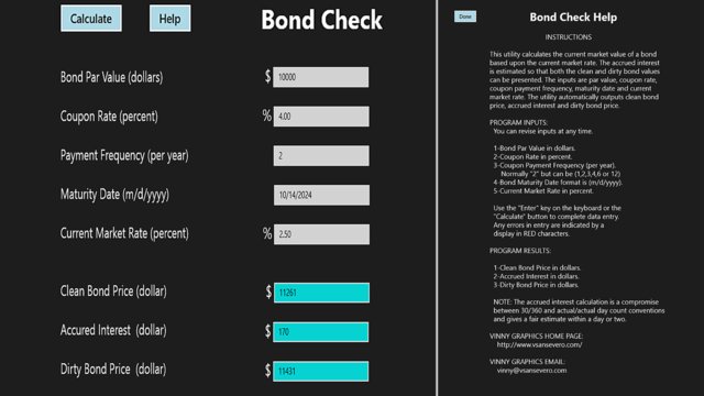 BondCheck Screenshot Image