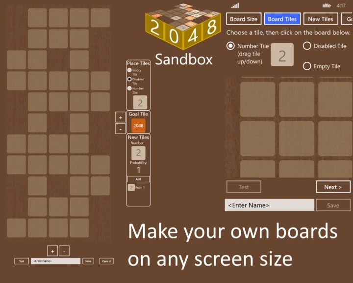 2048 Sandbox