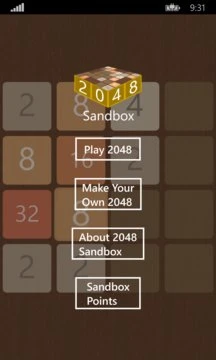 2048 Sandbox Screenshot Image