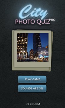 City Photo Quiz Pro Screenshot Image