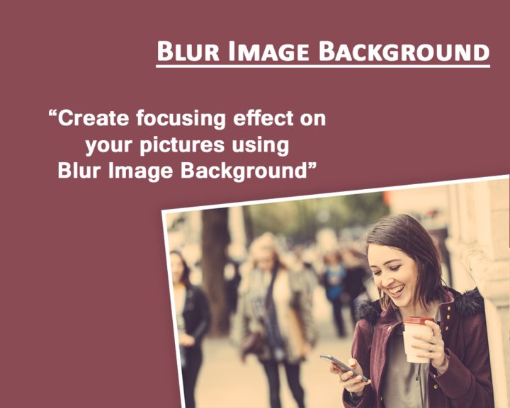 Blur Photo Creator Image