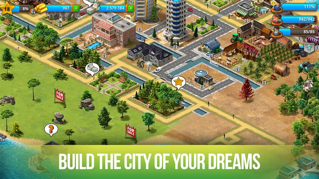 City Island: Paradise Sim Screenshot Image #1