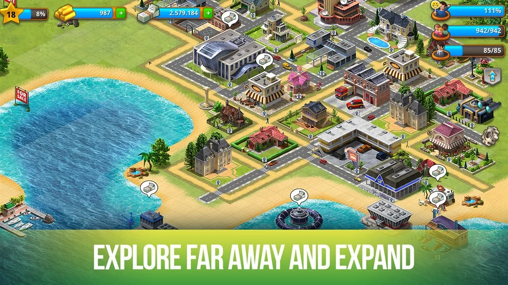 City Island: Paradise Sim Screenshot Image #3