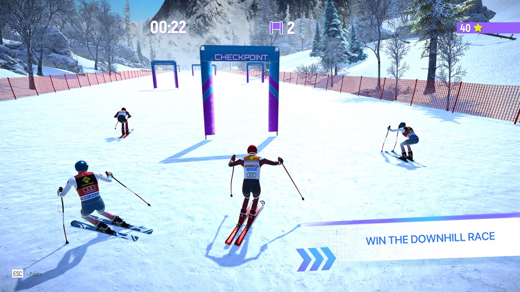 Winter Skiing Screenshot Image #2
