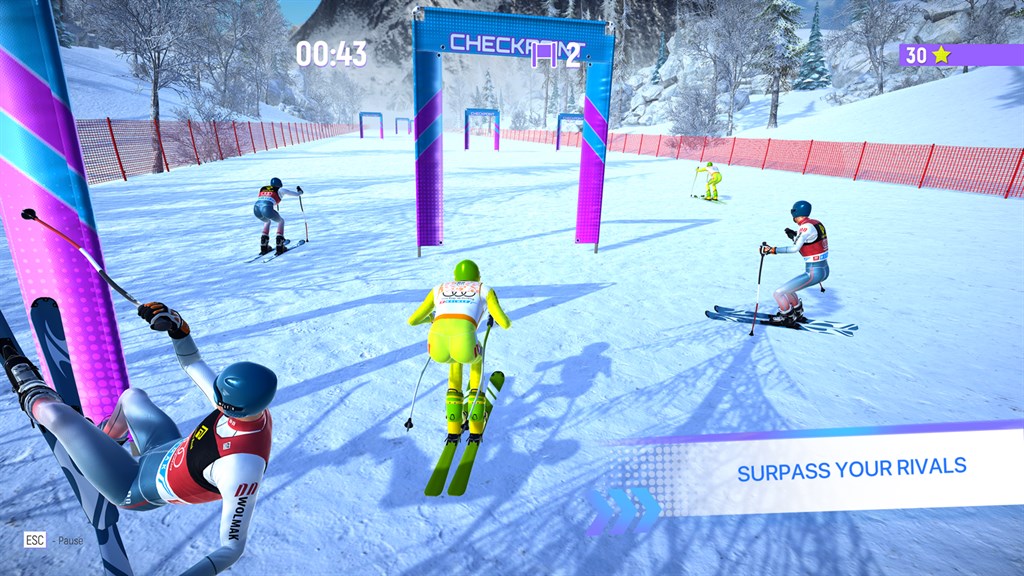 Winter Skiing Screenshot Image #3