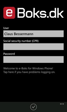 e-Boks.dk App Screenshot 1