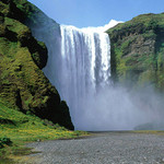 3D Waterfall HD Wallpaper Image