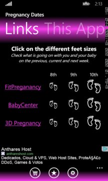 Pregnancy Dates Screenshot Image #4