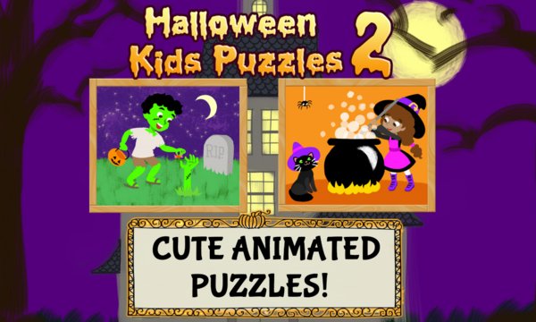 Halloween Kids Puzzles 2 Screenshot Image