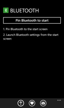 Bluetooth Shortcut Screenshot Image