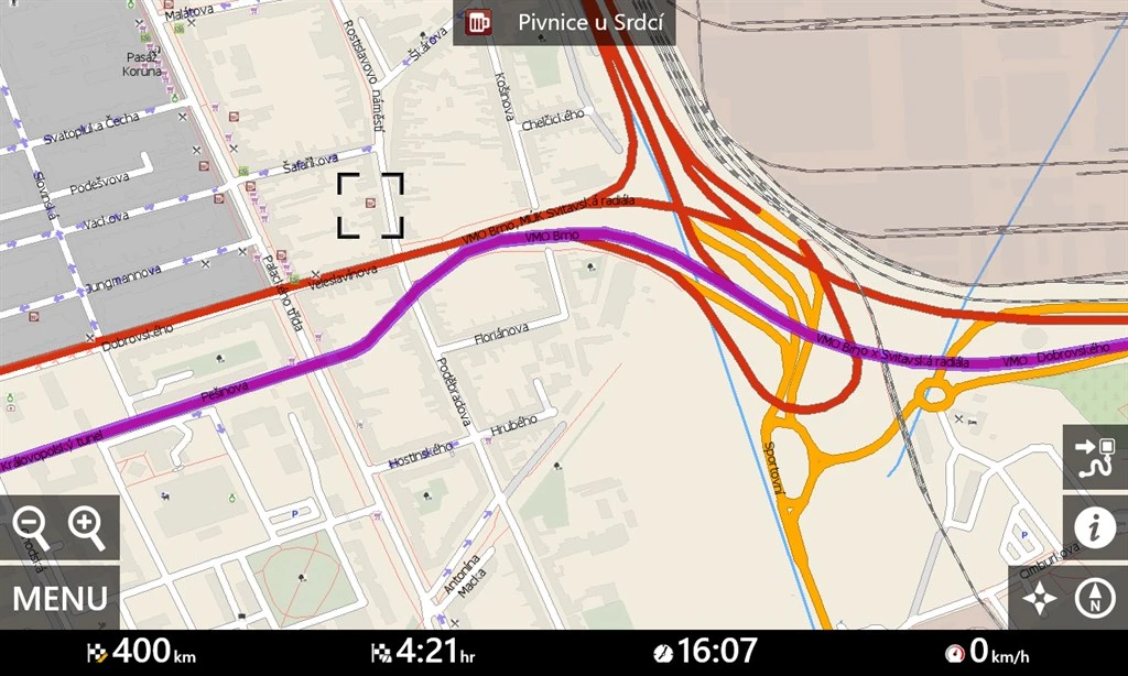 MapFactor GPS Navigation Screenshot Image #5