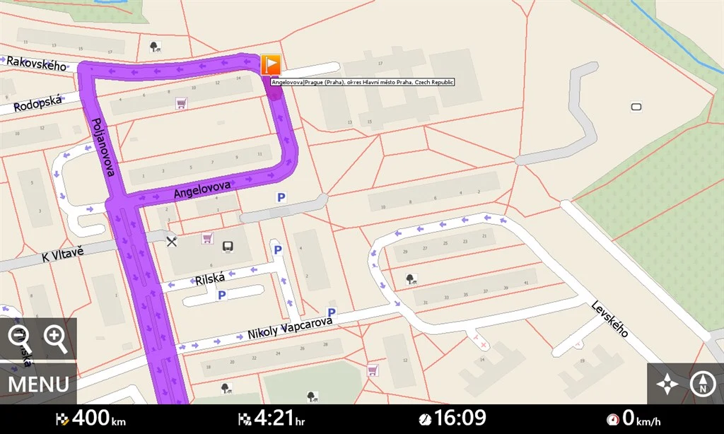 MapFactor GPS Navigation Screenshot Image #6