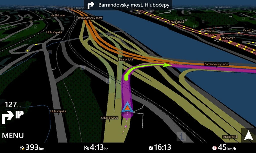 MapFactor GPS Navigation Screenshot Image #7