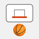 Ketchapp Basketball Icon Image