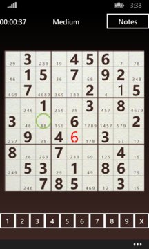 Sudoku (Oh no Another one) Screenshot Image
