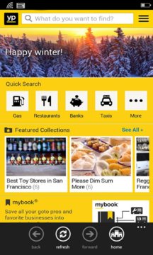 Yellowpages Mobile Screenshot Image
