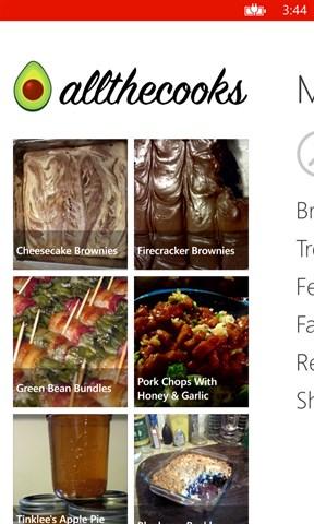 Recipes by Allthecooks Screenshot Image