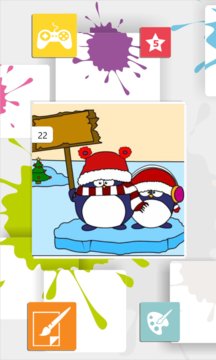 Christmas Paint Screenshot Image