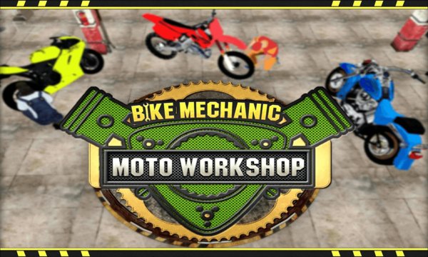 Bike Mechanic Moto Workshop 3D