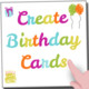 Create Happy Birthday Cards Icon Image
