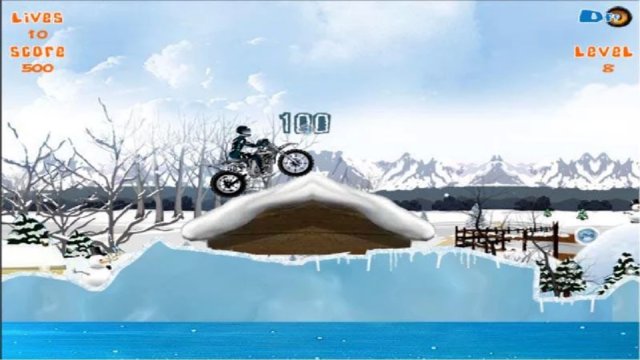Winter Bike Racing Screenshot Image