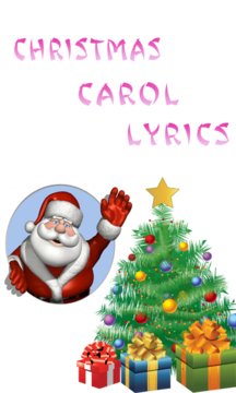 Christmas Carol Lyrics Screenshot Image