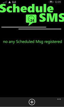 Scheduled SMS Screenshot Image