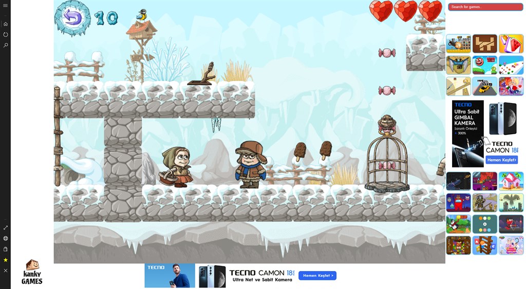 Ice Queen Adventure Kids Screenshot Image #2