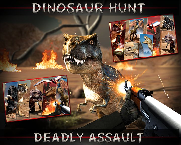 Dinosaur Hunt 3D Image