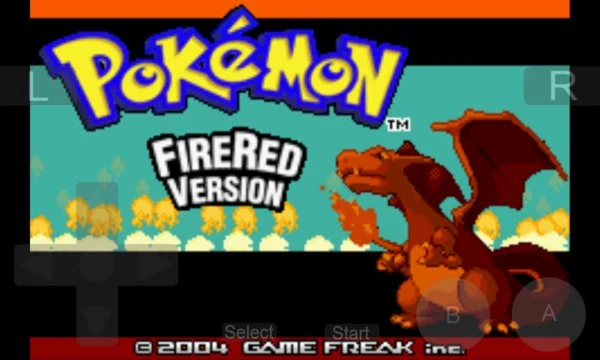 Pokemon FireRed Version - GBA Emulator Screenshot Image