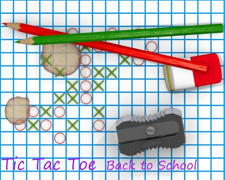 Tic Tac Toe Back To School Image